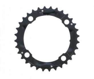 Звезда передняя Shimano FC-M590, 32T, черная, арт. Y1LD98080