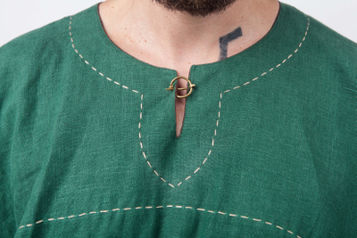 Рубаха мужская льняная удлиненная "Княжеская"