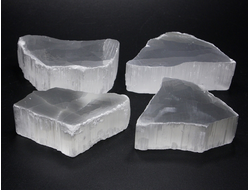 Селенит оптический полированный "телевизионный" в ассортименте, Канада (58-65 мм, 70-80 г) №27465