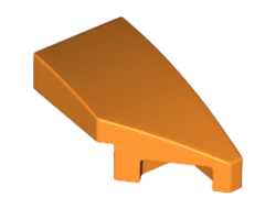 Wedge 2 x 1 x 2/3 Right, Orange (29119 / 6177490)