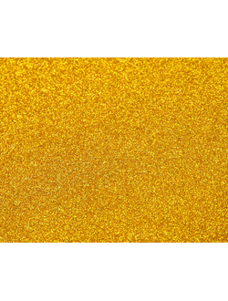 Фоамиран Глиттерный, лист 20х30 см, цвет золотой