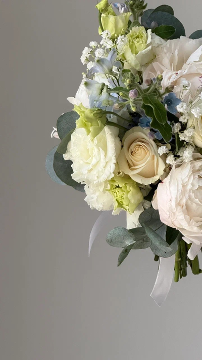 Букет невесты & Бутоньерка № 1324