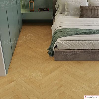 Ламинат Norland Herringbone Elegant Дуб Мальта LF304-12 33 класс толщина 8 мм с фаской 1.92 м2