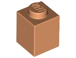 Brick 1 x 1, Nougat (3005 / 4165447 / 4497030 / 6330369)