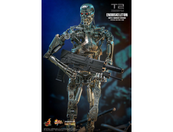 ПРЕДЗАКАЗ - Терминатор-эндоскелет (Terminator 2: Judgment Day) - Коллекционная фигурка 1/6 Endoskeleton (Battle Damaged Version) (MMS840D77) - Hot Toys ?ЦЕНА: 59800 РУБ.?