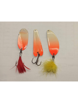 Блесна колебалка простая 7гр №2 (ручная работа) 1шт.