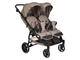 Коляска прогулочная для двойни Pituso Duocity Cappuccino / Капучино