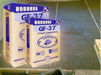 Геркулес грубый ровнитель для пола GF-37 25 кг