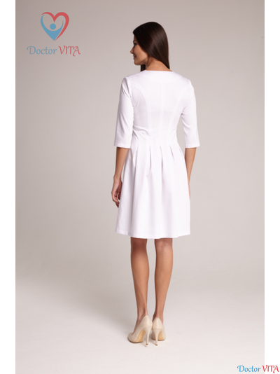 ПЛАТЬЕ медицинское Dr.Super &quot;Lucky&quot; белое