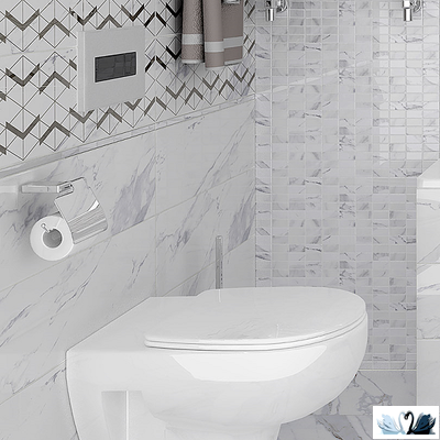 Плитка настенная Laparet Lord белый 20 х 60 см