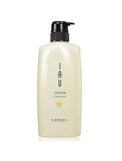 Lebel IAU Serum Cleansing - Увлажняющий аромашампунь для ежедневного применения 600 мл