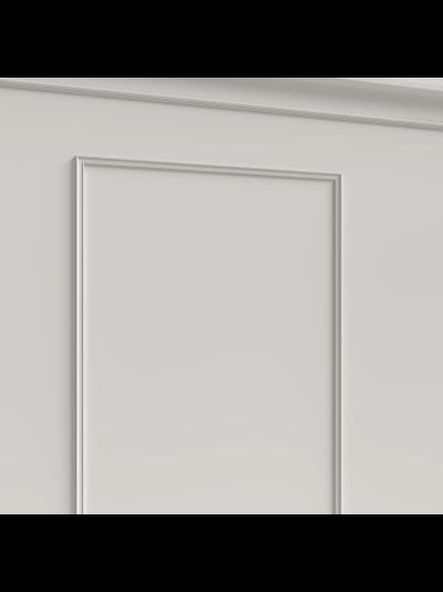 Молдинг Decor Dizain DD628, дюрополимерный, влагостойкий, под покраску, длина 2 м