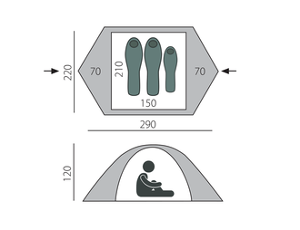 Палатка BTrace Scout 2