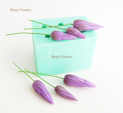 "Бутоны клематиса" силиконовый молд .