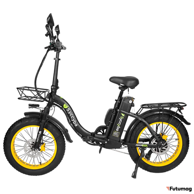 Электровелосипед SYCCYBA H2 (F11) 20AH желтый