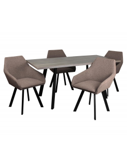 Столовая группа: «Борг», СРП-С-021 + Тук СРП-003 (темно-бежевый)