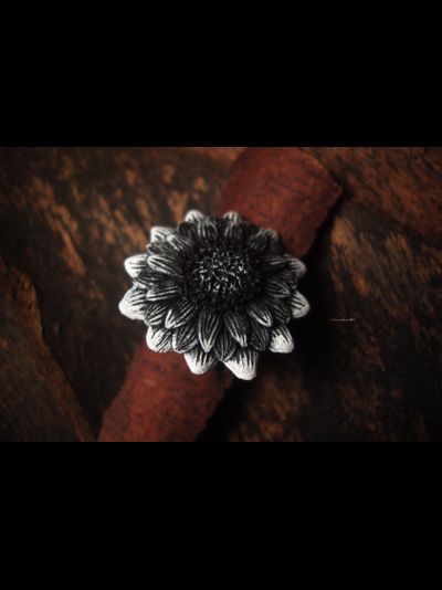 Кольцо "Цветок Угля и Пепла"