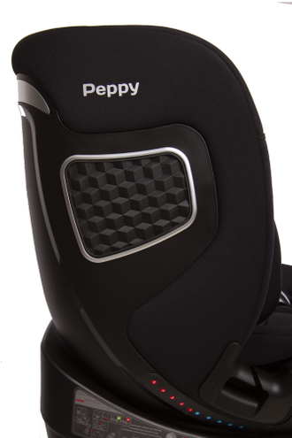 Автокресло 0-36 кг Peppy Genius 360 Isofix Black