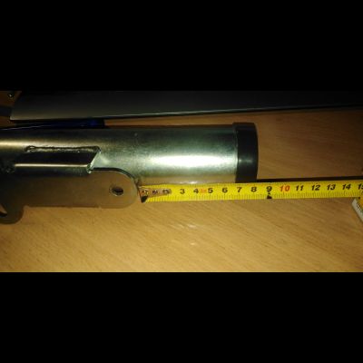 Держатель спиннинга на транцевые колеса оцинковка