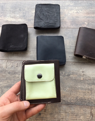 Кошелек из натуральной кожи