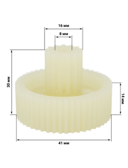 Набор шестеренок (малая и средняя) для мясорубок Белвар Помощница