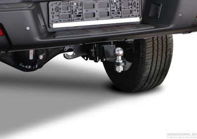 Фаркоп BERG JAC T9 2024-, шар Е, 3500/100 кг