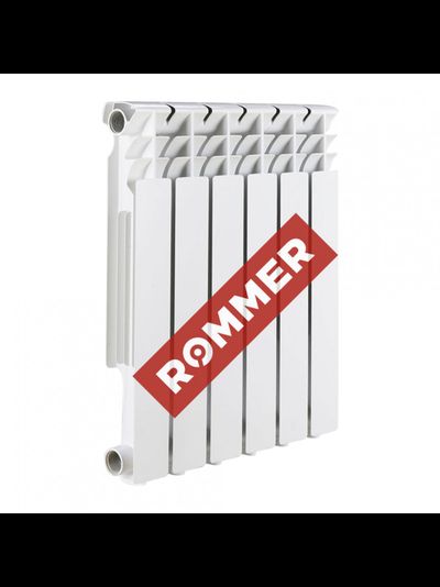 Радиатор отопления алюминиевый Rommer Optima 500/80 4 6 8 10 12 секций