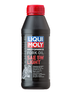 Масло для вилок и амортизаторов 5W (синтетическое) Liqui Moly Motorbike Fork Oil 5W Light - 0,5 Л (7598)