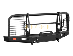 Передний силовой бампер серии Трофи на УАЗ Буханка 2989, 3741, 3909, 2206, 3962, 3303, 39094 1965- (02.214.03)