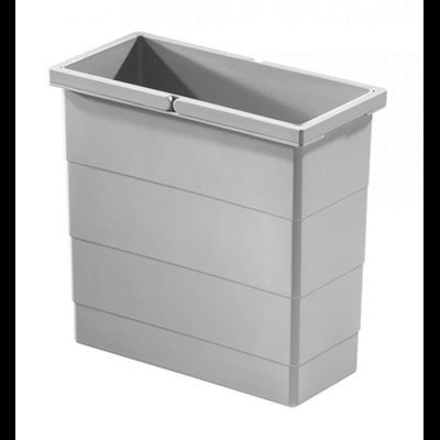 Мусорное ведро 12л Hailo, светло-серый (1102449)