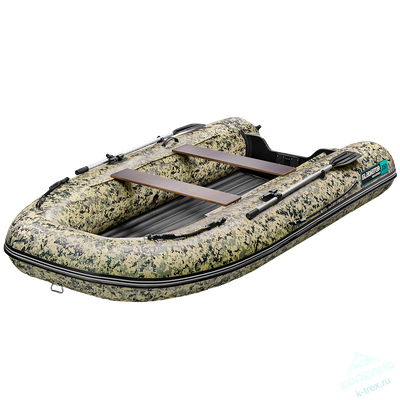Лодка ПВХ Gladiator Air Sport E350S НДНД Camo