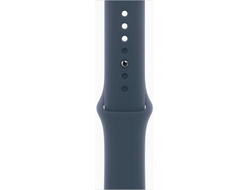 Apple Watch SE 2022 44mm (MREF3LL/A) M/L (2023) Серебристо синий