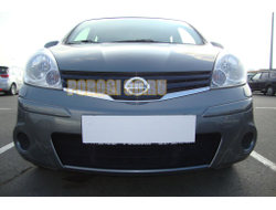Защита радиатора Nissan Note 2009- black