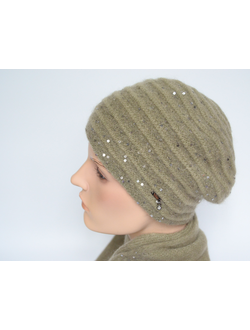 Vizio Италия 8067 B берет оливковый цвет фото