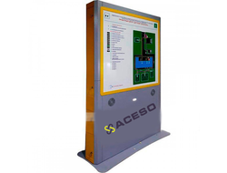 Тактильно-звуковая мнемосхема для парка, открытой территории, вокзала, метро, индивидуальная