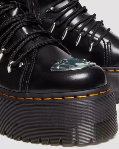 Ботинки Dr Martens 1b60 Max Lace Up Knee High Platform Black