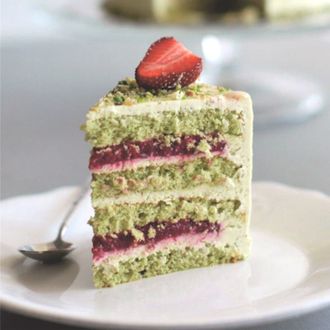 Торт "Фисташка-малина"