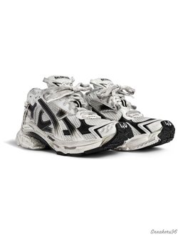 Balenciaga Runner Sneaker 'White/Black' Мужские (41-45)