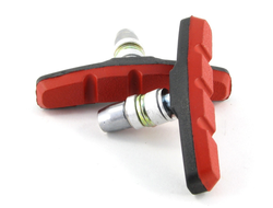 Тормозные колодки 70 мм красный