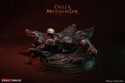 Адская вестница в золотом - КОЛЛЕКЦИОННАЯ ФИГУРКА 1/6 Hell's Messenger Golden (PL2022-202A) - TBLeague