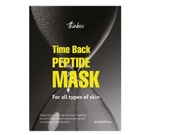 Thinkco. Маска-салфетка для лица с пептидами,TIME BACK PEPTIDE MASK (23 мл)