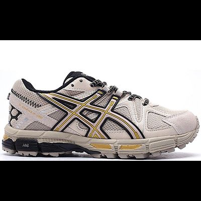 Asics Gel Kahana 8 Grey Gold Серые с желтым