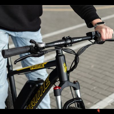 Электровелосипед Медведь Prime черный