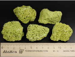 Нонтронит в ассортименте, необработанный "дикий" образец, США (33-42 мм, 13-18 г) №35042