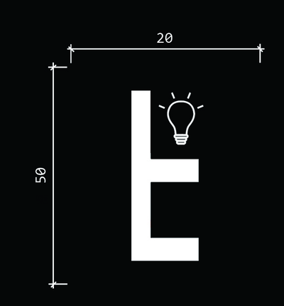 Молдинг DD617 - 50*20*2000мм