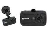 Видеорегистратор HARPER DVHR-223	  MicroSD, угол обзора 120°, крепление на присоске,  встроенный микрофон, детектор движения в кадре