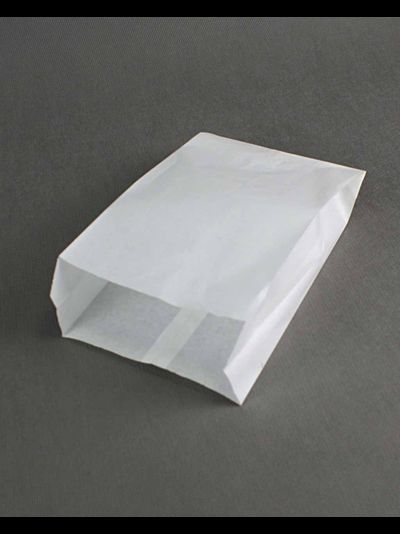 Пакет бумажный без окна б/р (белый), 140*60*250мм