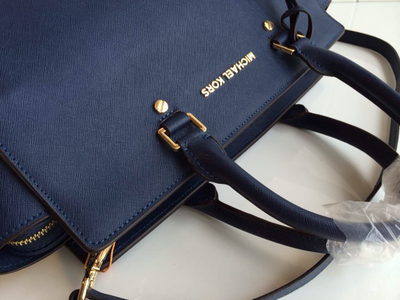 Сумка Michael Kors Selma Large (синяя)