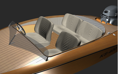 Моторная лодка KS-400