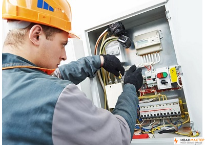 Ремонт электрики в трехкомнатной квартире в Подмоковье ИВАНМАСТЕР
